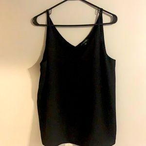 Black tank top